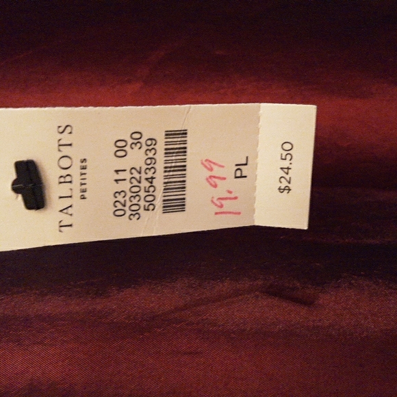 Talbots blouse - Picture 3 of 4